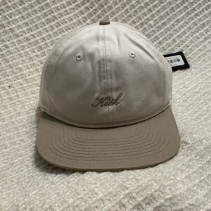 Kith Cream and Tan Baseball Cap